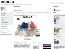 Tablet Screenshot of ecotintes.com